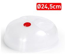 Load image into Gallery viewer, Plastic Forte Microwave Plate Cover with Ventilation - Available in different sizes
