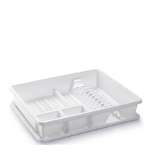 Load image into Gallery viewer, Plastic Forte Large Rectangular Dish Drying Rack with Tray - Available in different colors
