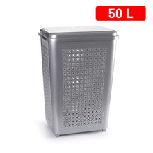 Load image into Gallery viewer, Plastic Forte Laundry Hamper, 50L - Available in different colors
