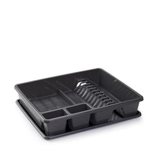 Load image into Gallery viewer, Plastic Forte Large Rectangular Dish Drying Rack with Tray - Available in different colors
