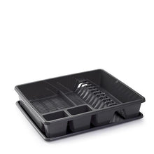 Load image into Gallery viewer, Plastic Forte Large Dish Drying Rack with Tray - Available in different colors
