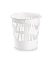 Load image into Gallery viewer, Plastic Forte Round Open Paper Bin - Available in different colors
