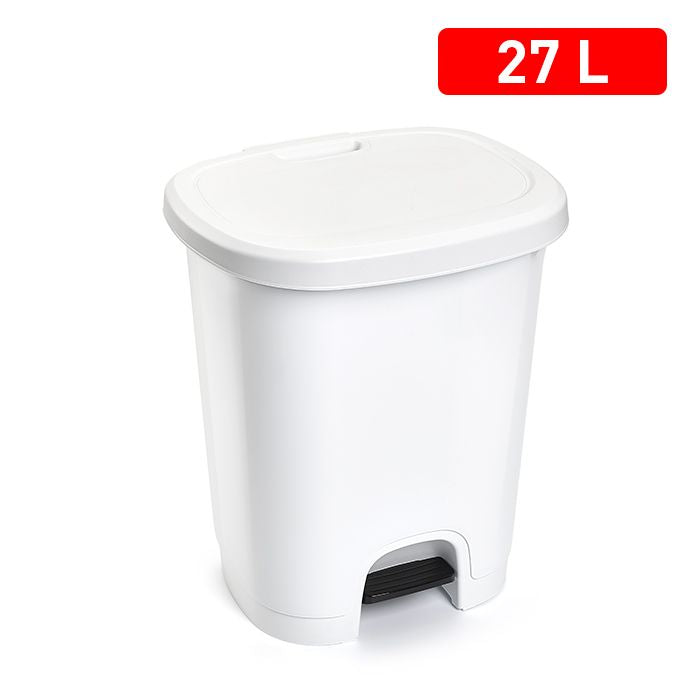 Plastic Forte Pedal Bin, 27L - Available in different colors