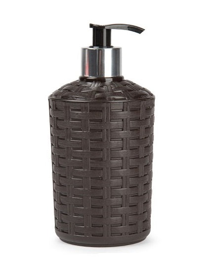 Plastic Forte Rattan Soap Dispenser - Available in different colors