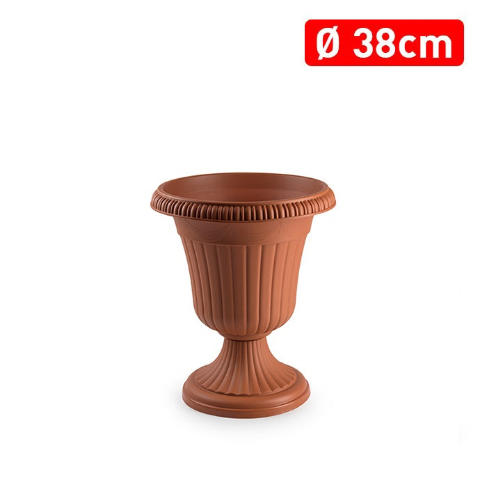 Plastic Forte Olimpo Plant Pot & Flower Planter, Terra- Available in different sizes