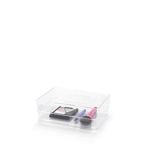 Plastic Forte Organizer Nº4 - 15 x 5 x 11.5cm, Transparent