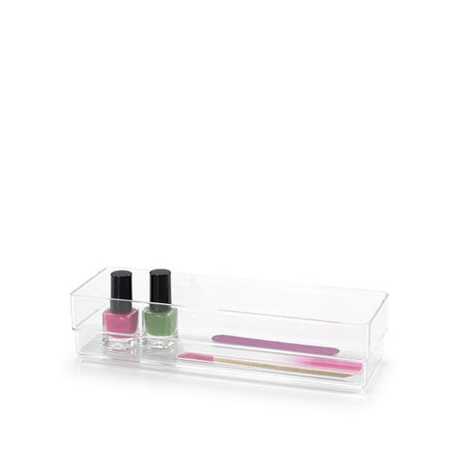 Plastic Forte Organizer Nº7 - 5 x 7.5 x 23cm, Transparent