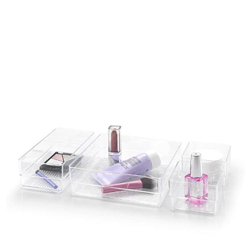 Plastic Forte Set of 4 Organizers