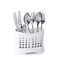 Load image into Gallery viewer, Plastic Forte Cutlery Drainer with Holes - Available in different colors
