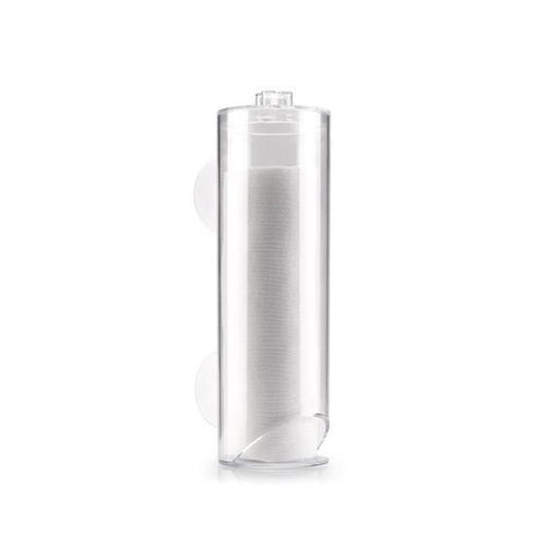 Plastic Forte Cotton Pad Dispenser with Suction Cup