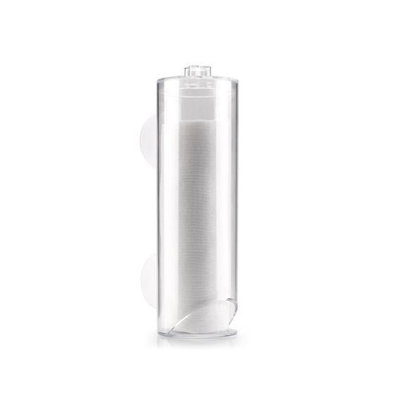 Plastic Forte Cotton Pad Dispenser with Suction Cup