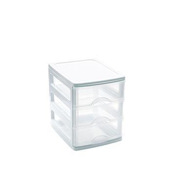 Plastic Forte Turia Chest of Drawers / Storage Unit