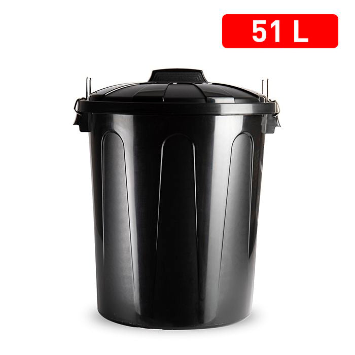 Plastic Forte Drum Dustbin, 51L - Available in different colors