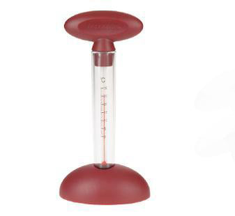 Tescoma Uno Vino Wine Thermometer with Stand - Red & Transparent