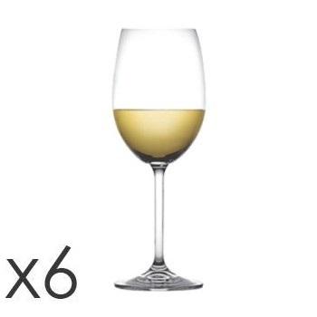 Tescoma Uno Vino White Wine Glasses - 6 Pieces, 355ml