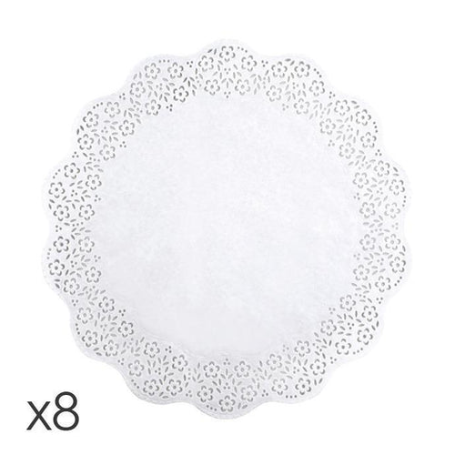 Tescoma Delicia Round Paper Mats , 8 Pieces, 36cm