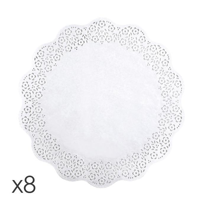 Tescoma Delicia Round Paper Mats , 8 Pieces, 36cm