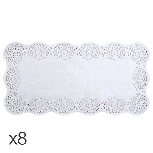 Tescoma Delicia Rectangular Paper Mats , 8 Pieces, 40 x 20cm