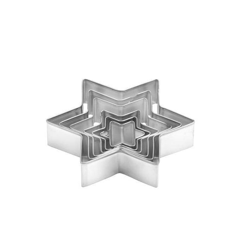 Tescoma Star-Shaped Cookie Cutters - Set of 6