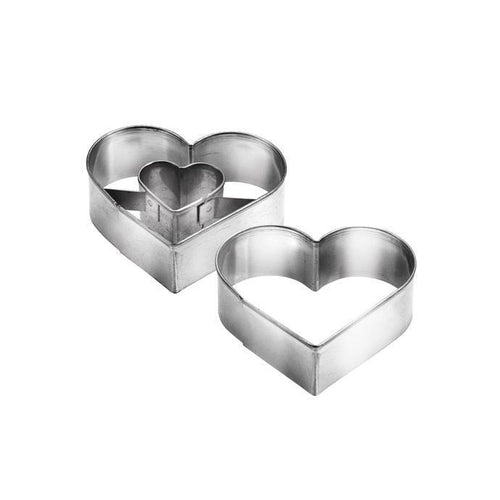 Tescoma Delicia Set of 2 Heart Cookie Cutters