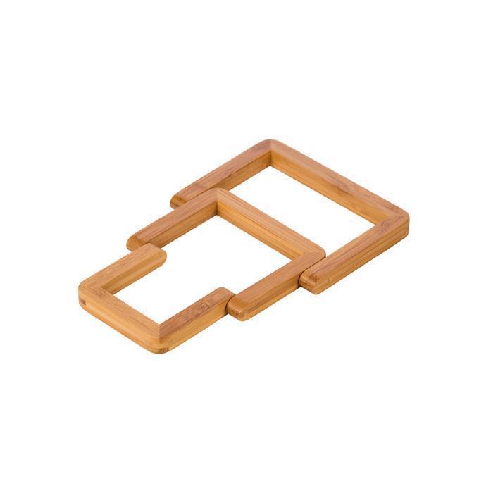 Tescoma Online Folding Wooden Pads for Pot & Pans - Bamboo