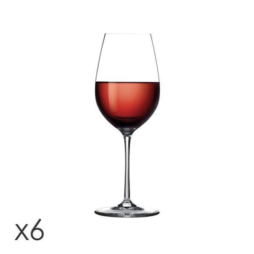 Tescoma Sommelier Red Wine Glasses - 6 Pieces, 450ml