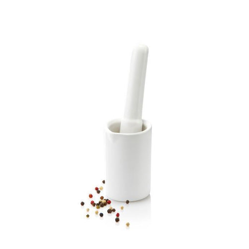 Tescoma Ceramic Mortar & Pestle - White