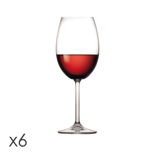 Tescoma Charlie Red Wine Glasses - 6 Pieces, 450ml