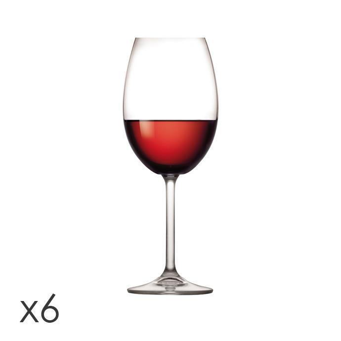 Tescoma Charlie Red Wine Glasses - 6 Pieces, 450ml