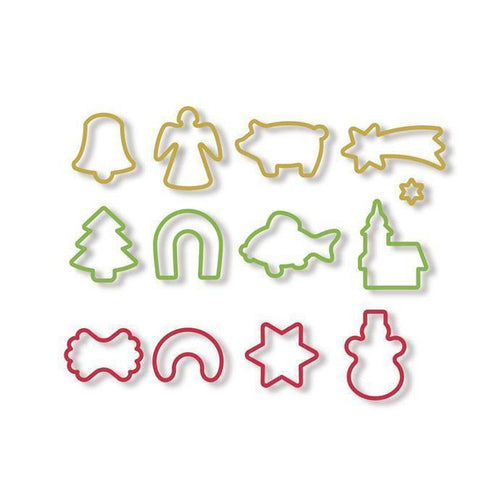 Tescoma Christmas Cookie Cutters - Set of 13 Cutters