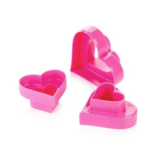 Tescoma Delicia Heart Cookie Cutters - Double Sided