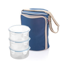 Load image into Gallery viewer, Tescoma Lunch Bag with 3 Food Containers - 0.8L
