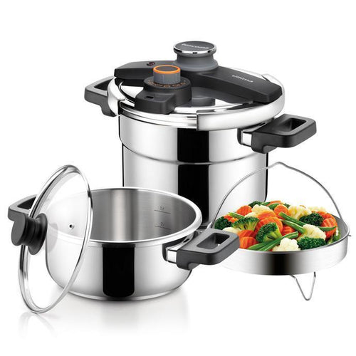 Tescoma Ultima Pressure Cooker Set of 2 - 4L & 6L