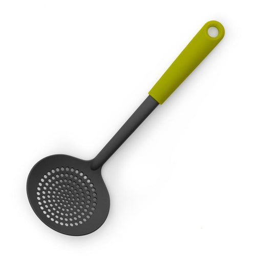 Brabantia Tasty + Skimmer/ Strainer Spoon, Non-Stick - Lime Green