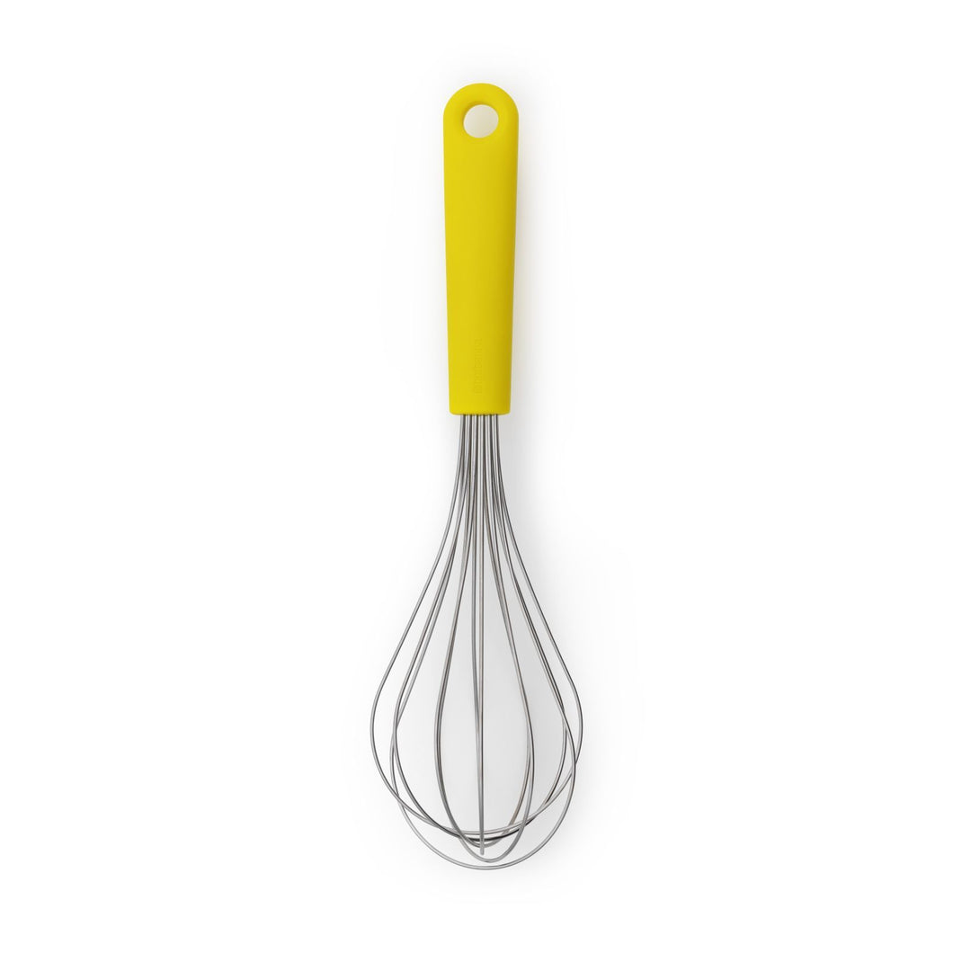 Brabantia Tasty + Nylon Large Whisk - Yellow