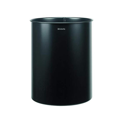 Brabantia Waste Paper Bin, 15 Liters - Matt Black
