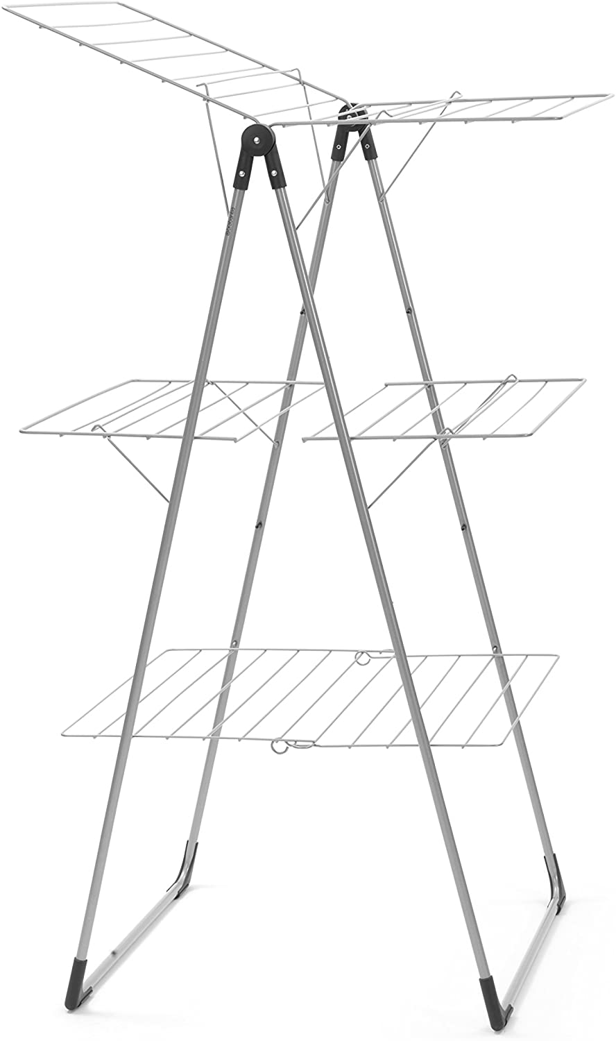 Brabantia Clothes Drying Rack Tower, 23m - Metallic Grey