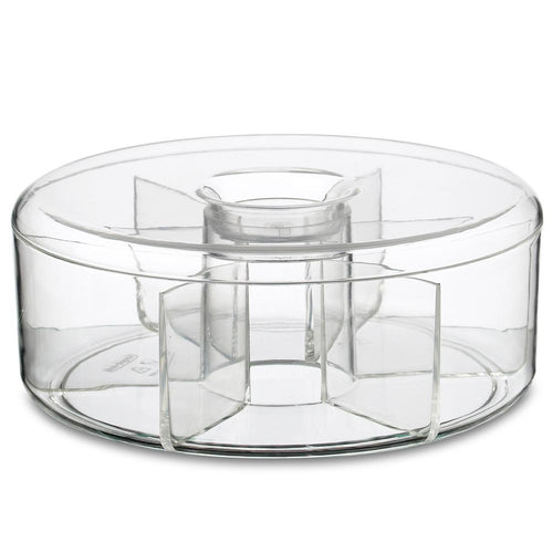 Rosti Mepal Round Tea Box - Transparent