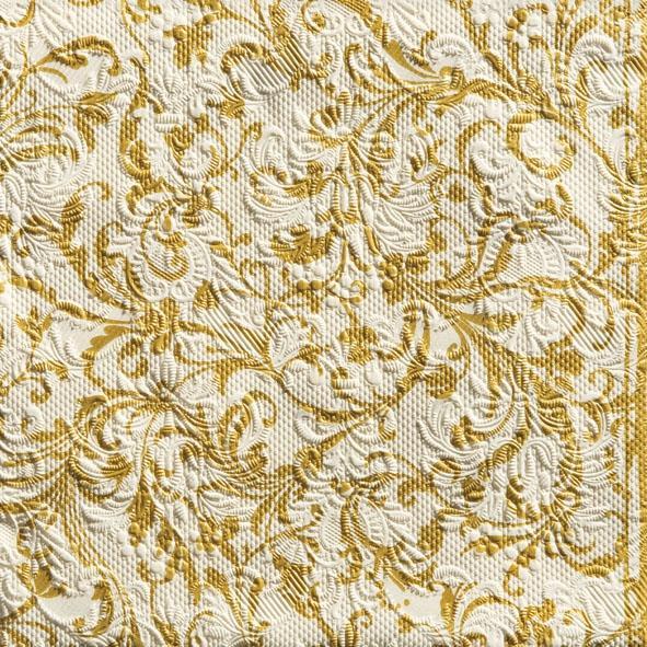 Ambiente Embossed Napkin Elegance Damask - Large
