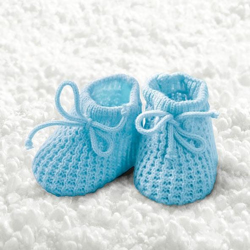 Ambiente Napkin Baby Boy Booties - Large
