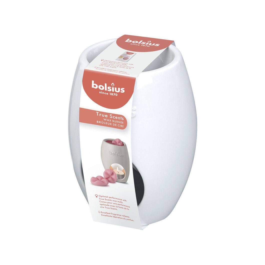 Bolsius Aromatic Ellips Melt Burner - White