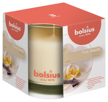 Load image into Gallery viewer, Bolsius True Scents Vanilla Candle in Glass, Scented - Available in different sizes
