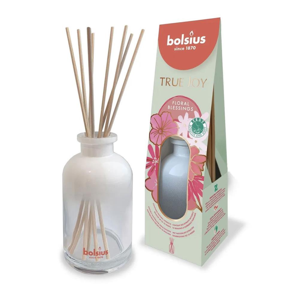 Bolsius True Joy Fragrance Diffuser, Floral Blessings - 80ml