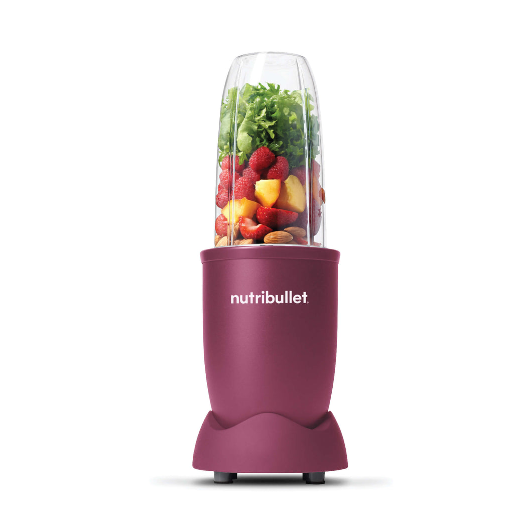 Nutribullet Multi-Function High Speed Blender, Mixer System with Nutrient Extractor, Smoothie Maker, All Light Plum -  9 Piece Accessories, 900 Watts