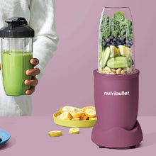 Load image into Gallery viewer, Nutribullet Multi-Function High Speed Blender, Mixer System with Nutrient Extractor, Smoothie Maker, All Light Plum -  9 Piece Accessories, 900 Watts
