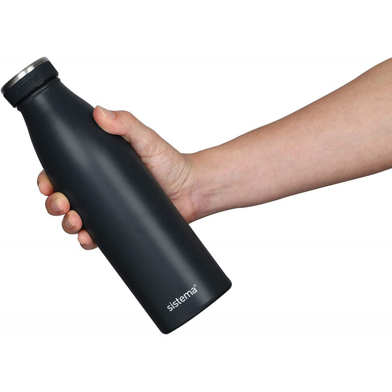Sistema Stainless Steel Bottle, 500ml - Available in Several Colors