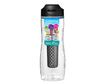 Load image into Gallery viewer, Sistema Tritan Fruit Infuser Bottle, 800ml - Available in Several Colors
