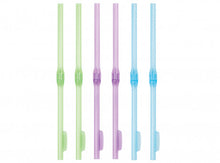 Load image into Gallery viewer, Sistema Reusable Drinking Straws, Pack of 6 - Assorted Colors
