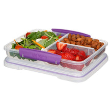 Load image into Gallery viewer, Sistema Multi-Split To Go Divided Food Container, 820ml - Available in Several Colors
