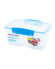 Load image into Gallery viewer, Sistema Medium Split To Go, Divided Food Container, 835ml

